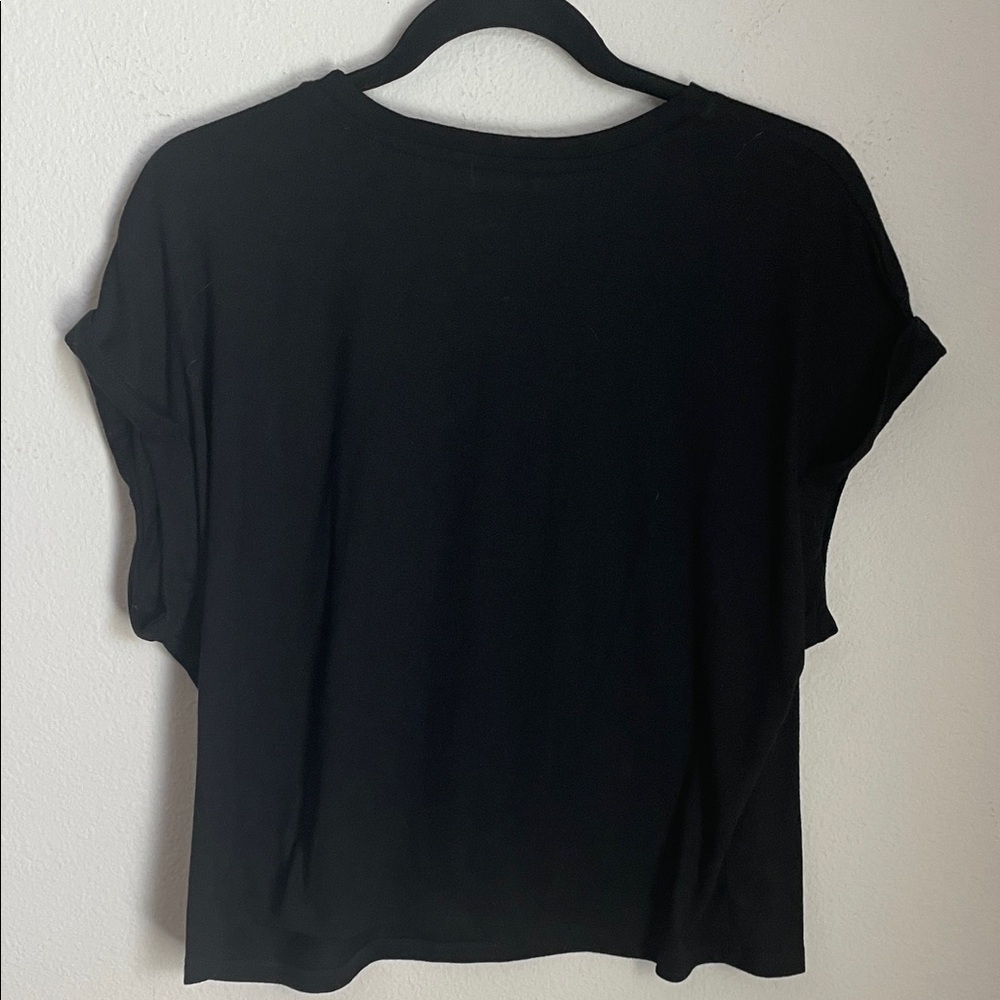 Disney Black T-Shirt with White Graphic - Picture 4 of 6